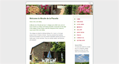Desktop Screenshot of moulindelaplacette.com